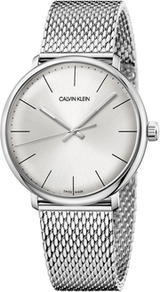  Shop Authentic Calvin Klein White Dial Silver Mesh Bracelet Watch for Women - K8M21126 - Luxxuri