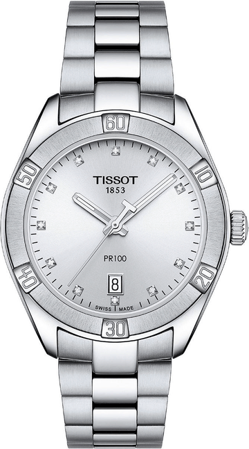  Shop Authentic Tissot T Classic PR 100 Sport Chic Lady Watch For Women - T101.910.11.036.00 - Luxxuri