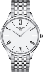  Shop Authentic Tissot T Classic Tradition 5.5 White Dial Watch For Men - T063.409.11.018.00 - Luxxuri