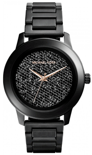  Shop Authentic Michael Kors Kinley Silver Dial Black Steel Strap Watch for Women - MK5999 - Luxxuri