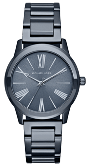  Shop Authentic Michael Kors Hartman Quartz Blue Dial Blue Steel Strap Watch For Women - MK3509 - Luxxuri