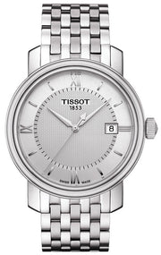  Shop Authentic Tissot T Classic Bridgeport Silver Dial Silver Mesh Bracelet Watch For Men - T097.410.11.038.00 - Luxxuri