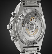  Shop Authentic Breitling Chronomat B01 42mm Silver Dial Silver Steel Strap Watch for Men - AB0134101G1A1 - Luxxuri