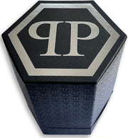Philipp Plein The Skull Grey Dial Grey Stainless Steel Strap Watch For Men- PWAAA2324