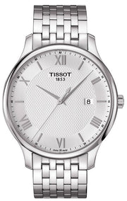  Shop Authentic Tissot T Classic Tradition Silver Dial Silver Steel Strap Watch For Men - T063.610.11.038.00 - Luxxuri