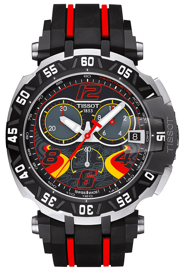  Shop Authentic Tissot T Race Chronograph Stefan Bradl Special Edition Black Dial Black Rubber Strap Watch for Men - T092.417.27.057.02 - Luxxuri