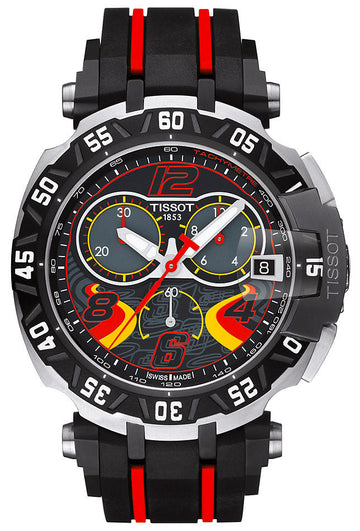  Shop Authentic Tissot T Race Chronograph Stefan Bradl Special Edition Black Dial Black Rubber Strap Watch for Men - T092.417.27.057.02 - Luxxuri