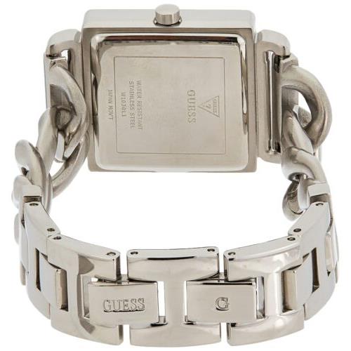  Shop Authentic Guess Vanity Diamonds White Dial Silver Steel Strap Watch for Women - W1030L1 - Luxxuri