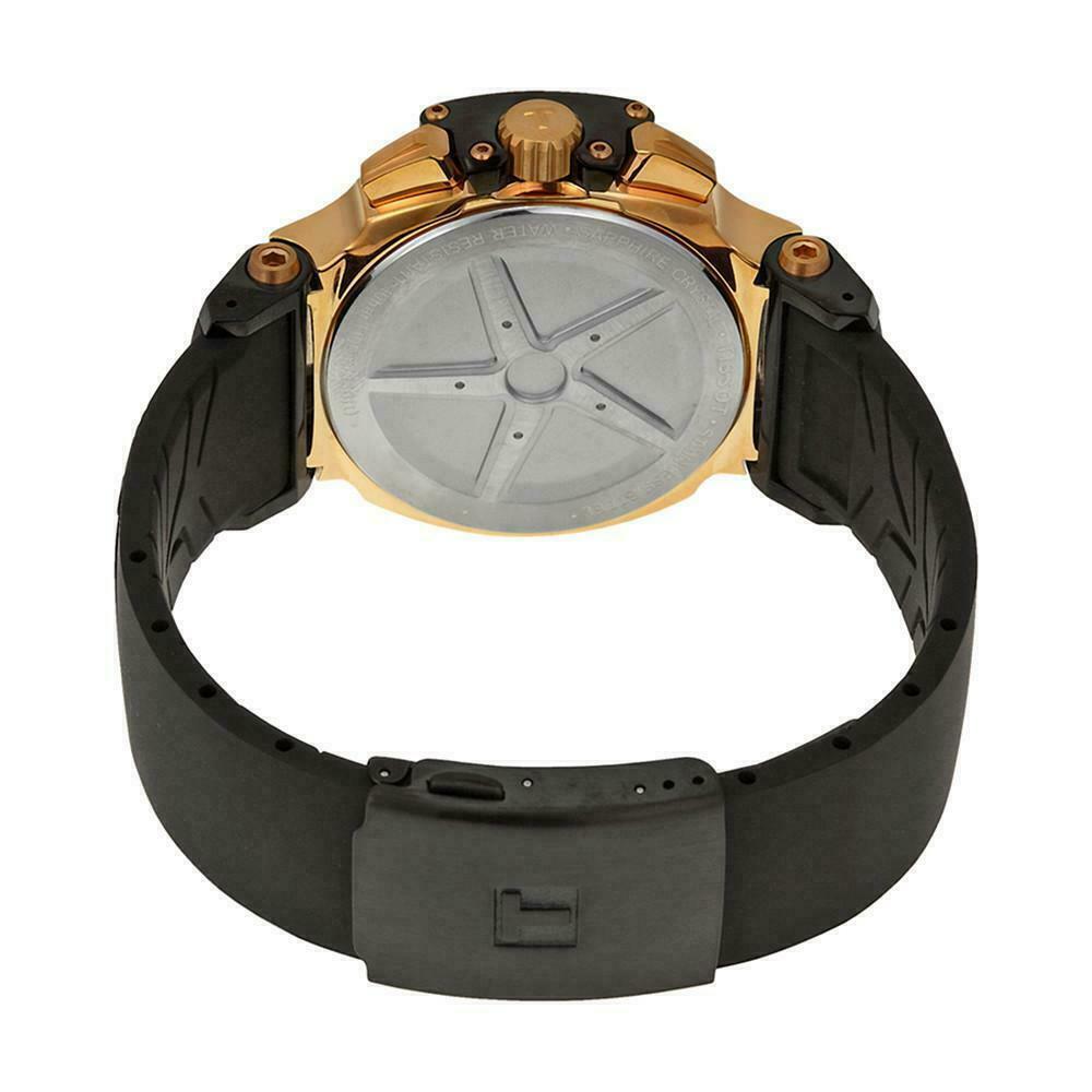  Shop Authentic Tissot T Race Chronograph Automatic Black Dial Black Rubber Strap Watch for Men - T048.417.27.057.06 - Luxxuri
