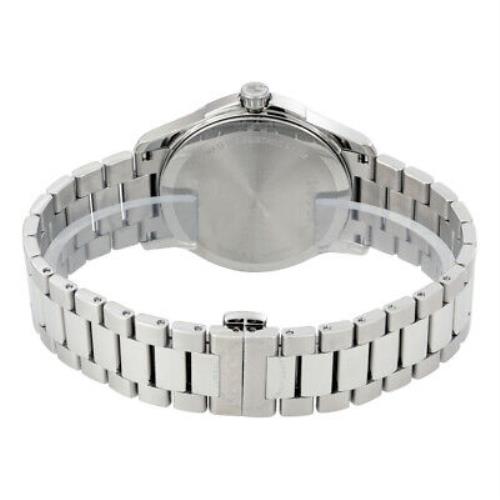  Shop Authentic Gucci G Timeless Brown Dial Silver Steel Strap Watch For Men - YA126445 - Luxxuri