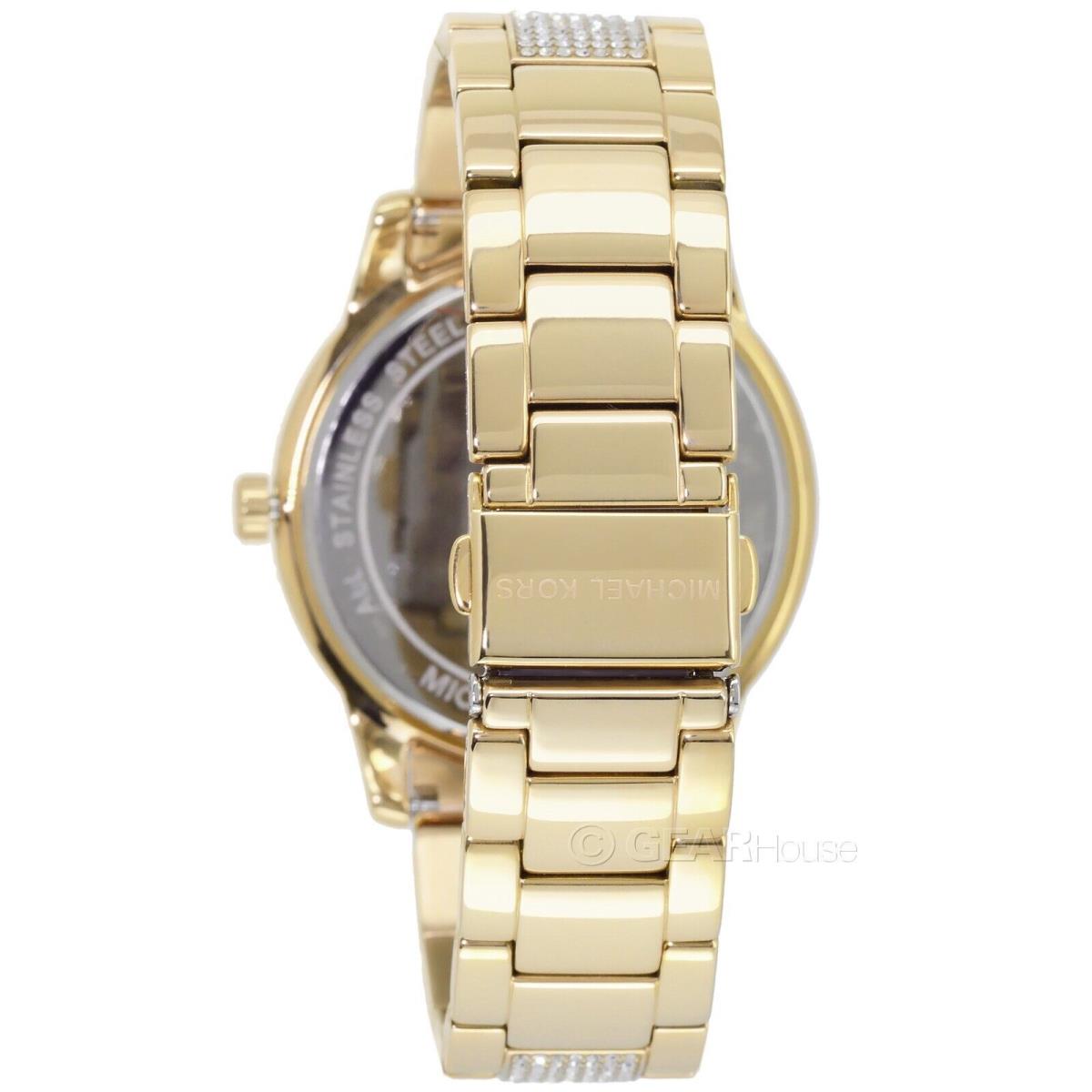  Shop Authentic Michael Kors Tibby Multifunction Gold Dial Gold Steel Strap Watch For Women - MK7292 - Luxxuri
