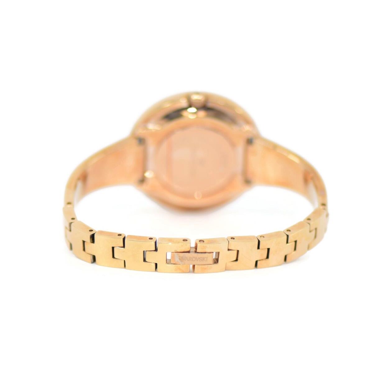  Shop Authentic Swarovski Crystalline Pure Black Dial Rose Gold Steel Strap Watch for Women - 5295334 - Luxxuri
