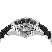 Philipp Plein The Skull Black Dial Black Silicone Strap Watch for Men - PWAAA0121