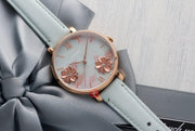  Shop Authentic Fossil Jacqueline Multi Colored Dial Blue Leather Strap Watch for Women - ES4813 - Luxxuri