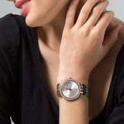  Shop Authentic Michael Kors Darci Silver Dial Two Tone Stainless Steel Strap Watch for Women - MK3203 - Luxxuri