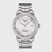  Shop Authentic Tissot Luxury Powermatic 80 Silver Dial Silver Steel Strap Watch For Men - T086.408.11.031.00 - Luxxuri