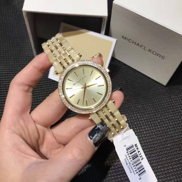  Shop Authentic Michael Kors Darci Gold Dial Gold Steel Strap Watch for Women - MK4325 - Luxxuri