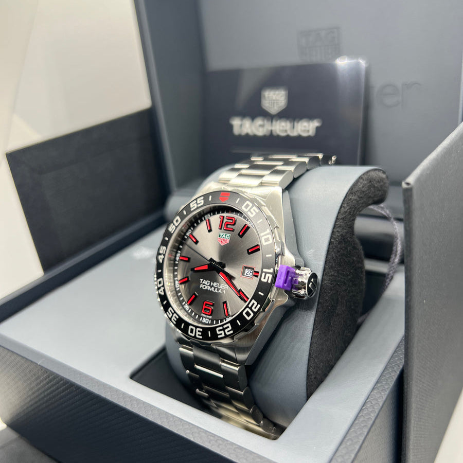  Shop Authentic Tag Heuer Formula 1 Anthracite Dial Watch for Men - WAZ1018.BA0842 - Luxxuri