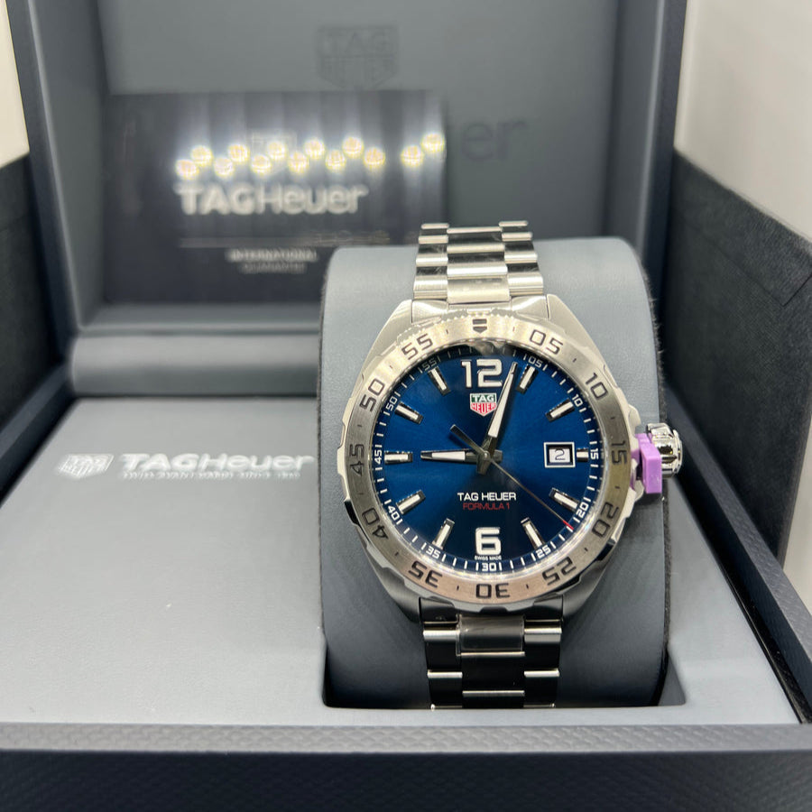  Shop Authentic Tag Heuer Formula 1 Blue Dial Watch for Men - WAZ1118.BA0875 - Luxxuri