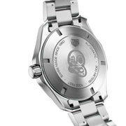 Shop Authentic Tag Heuer Aquaracer Black Dial Silver Steel Strap Strap Watch for Men - WAY201A.BA0927 - Luxxuri