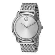  Shop Authentic Movado Bold Silver Dial Silver Mesh Bracelet Watch For Women - 3600241 - Luxxuri