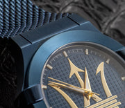  Shop Authentic Maserati Potenza Blue Dial Edition 42mm Mesh Bracelet Watch For Men - R8853108008 - Luxxuri