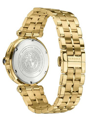  Shop Authentic Versace Aion Chronograph Black Dial Gold Steel Strap Watch For Men - VE1D01721 - Luxxuri
