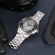  Shop Authentic Maserati Ricordo Automatic Gray Dial Silver Steel Strap Watch For Men - R8823133003 - Luxxuri