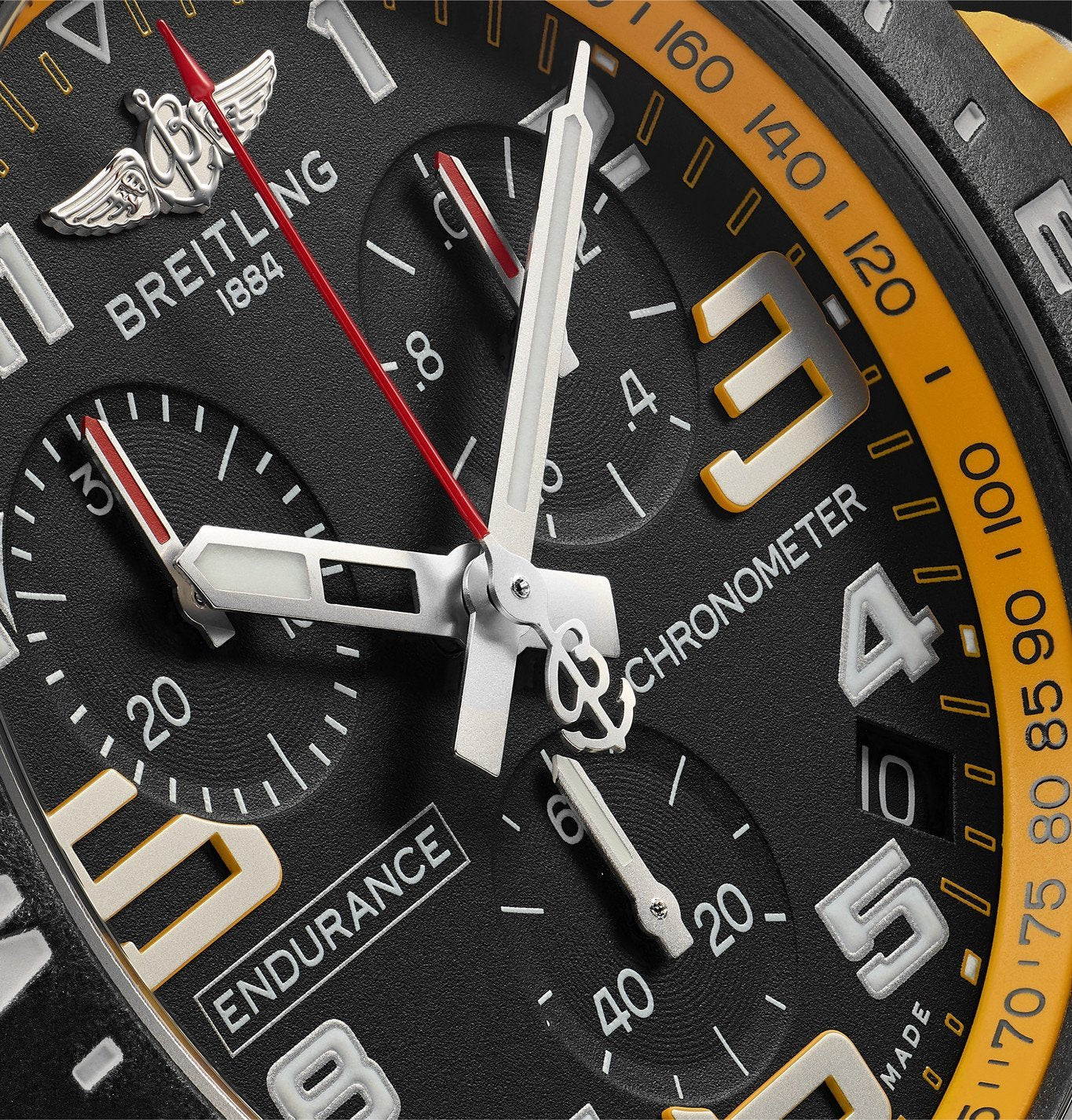  Shop Authentic Breitling Endurance Pro Black Dial Yellow Rubber Strap Watch for Men - X82310A41B1S1 - Luxxuri