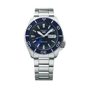  Shop Authentic Seiko 5 Sports Automatic Blue Dial Silver Steel Strap Watch for Men - SRPK97K1 - Luxxuri