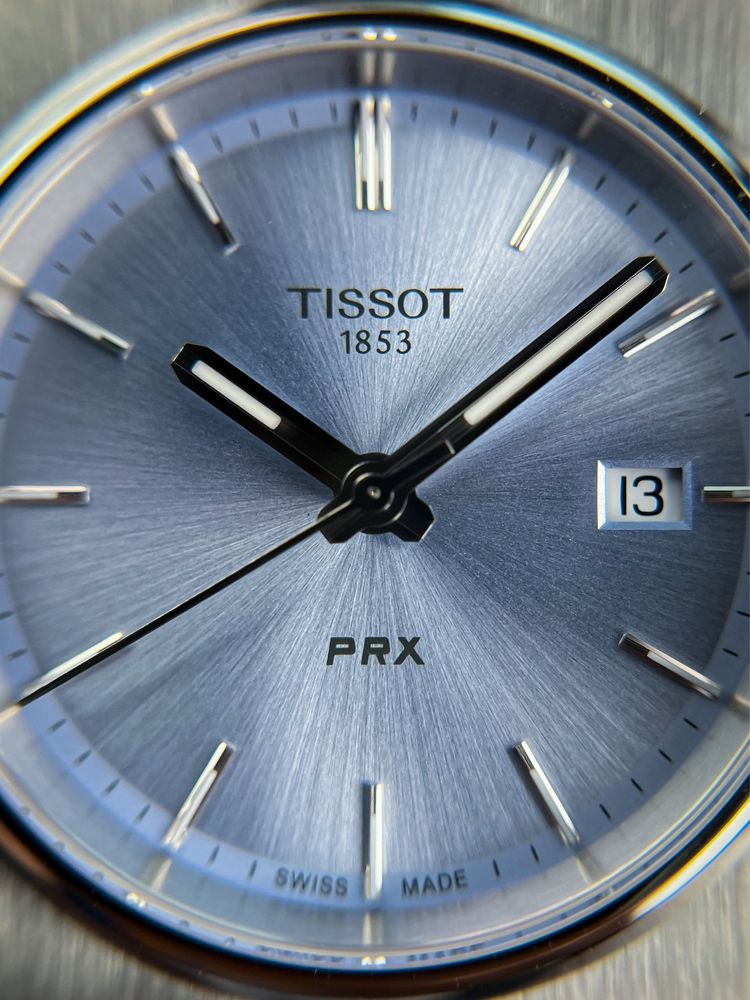  Shop Authentic Tissot PRX Light Blue Dial Silver Steel Strap Watch For Women - T137.210.11.351.00 - Luxxuri
