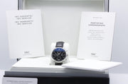  Shop Authentic IWC Portofino Chronograph Black Dial Black Leather Strap Watch for Men - IW391008 - Luxxuri