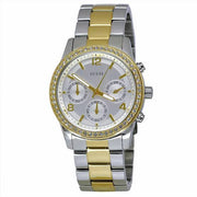  Shop Authentic Guess Mini Spectrum Analog Silver Dial Two Tone Steel Strap Watch For Women - W0122L2 - Luxxuri