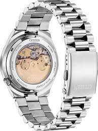  Shop Authentic Citizen Tsuyosa Automatic Black Dial Silver Steel Strap Watch For Men - NJ0150-81E - Luxxuri
