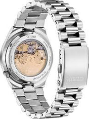  Shop Authentic Citizen Tsuyosa Automatic Black Dial Silver Steel Strap Watch For Men - NJ0150-81E - Luxxuri
