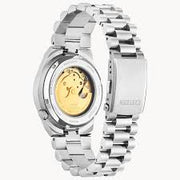  Shop Authentic Citizen Tsuyosa Automatic Black Dial Silver Steel Strap Watch For Men - NJ0150-56E - Luxxuri
