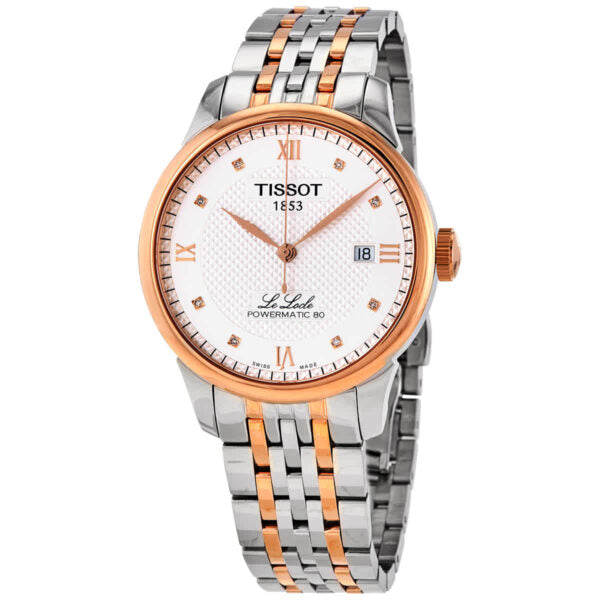 Shop Authentic Tissot Le Locle Automatic Cosc Silver Dial Two Tone Steel Strap Watch For Men - T006.407.22.036.00 - Luxxuri