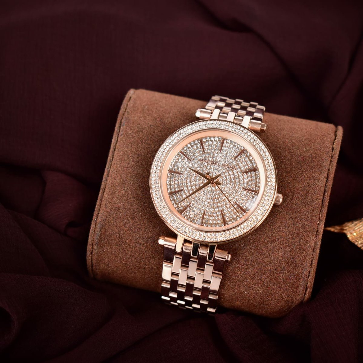  Shop Authentic Michael Kors Darci Rose Gold Dial Rose Gold Steel Strap Watch for Women - MK3439 - Luxxuri