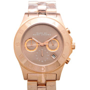  Shop Authentic Marc Jacobs Blade Chronograph Brown Dial Rose Gold Steel Strap Watch for Women - MBM3308 - Luxxuri