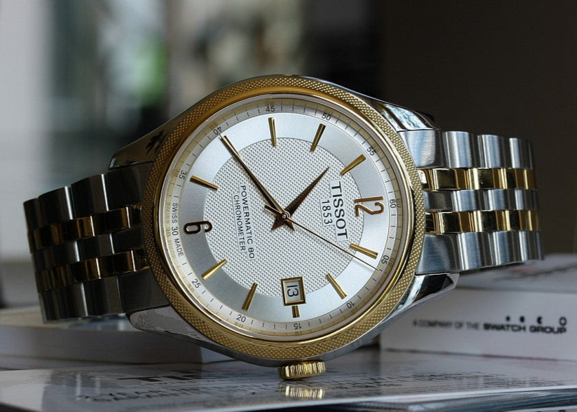  Shop Authentic Tissot Ballade Powermatic 80 Chronometer Silver Dial Two Tone Steel Strap Watch For Men - T108.408.22.037.00 - Luxxuri