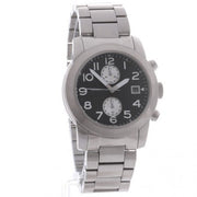  Shop Authentic Marc Jacobs Larry Chronograph Black Dial Silver Steel Strap Watch for Men - MBM5050 - Luxxuri