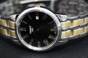  Shop Authentic Tissot T Classic Dream Black Dial Two Tone Steel Strap Watch for Men - T033.410.22.053.01 - Luxxuri