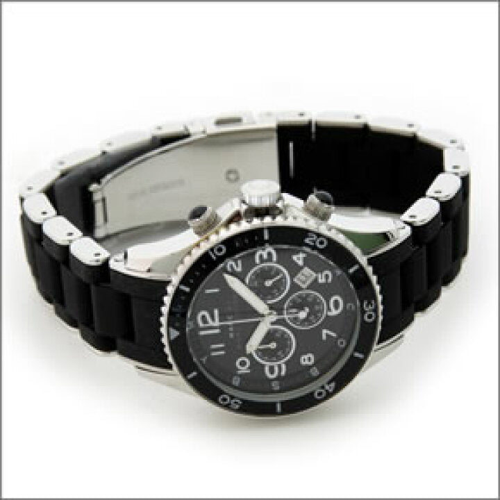  Shop Authentic Marc Jacobs Rock Chronograph Black Dial Black Silicone Strap Watch for Women - MBM2551 - Luxxuri