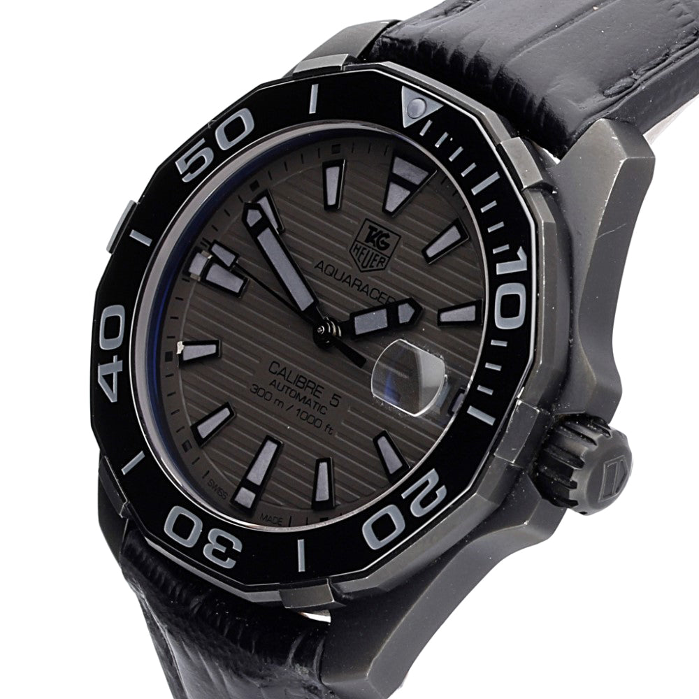  Shop Authentic Tag Heuer Aquaracer Black Dial Watch for Men - WAY218B.FC6364 - Luxxuri