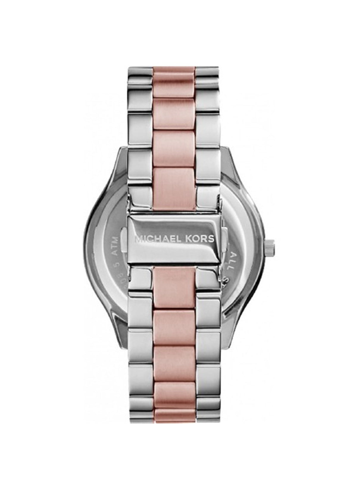  Shop Authentic Michael Kors Slim Runway White Dial Two Tone Watch for Women - MK3204B - Luxxuri