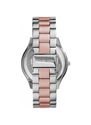  Shop Authentic Michael Kors Slim Runway White Dial Two Tone Watch for Women - MK3204B - Luxxuri