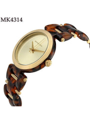  Shop Authentic Michael Kors Delray Gold Dial Two Tone Steel Strap Watch for Women - MK4314 - Luxxuri