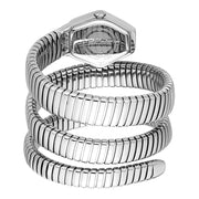 Just Cavalli Romina Black Dial Silver Steel Strap Watch for Women - JC1L395M0015