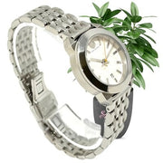 Tory Burch Whitney Ivory White Dial Silver Steel Strap Watch for Women - TBW8001