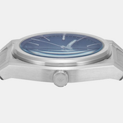  Shop Authentic Emporio Armani Frederico Analog Blue Dial Silver Steel Strap Watch for Men - AR11620 - Luxxuri